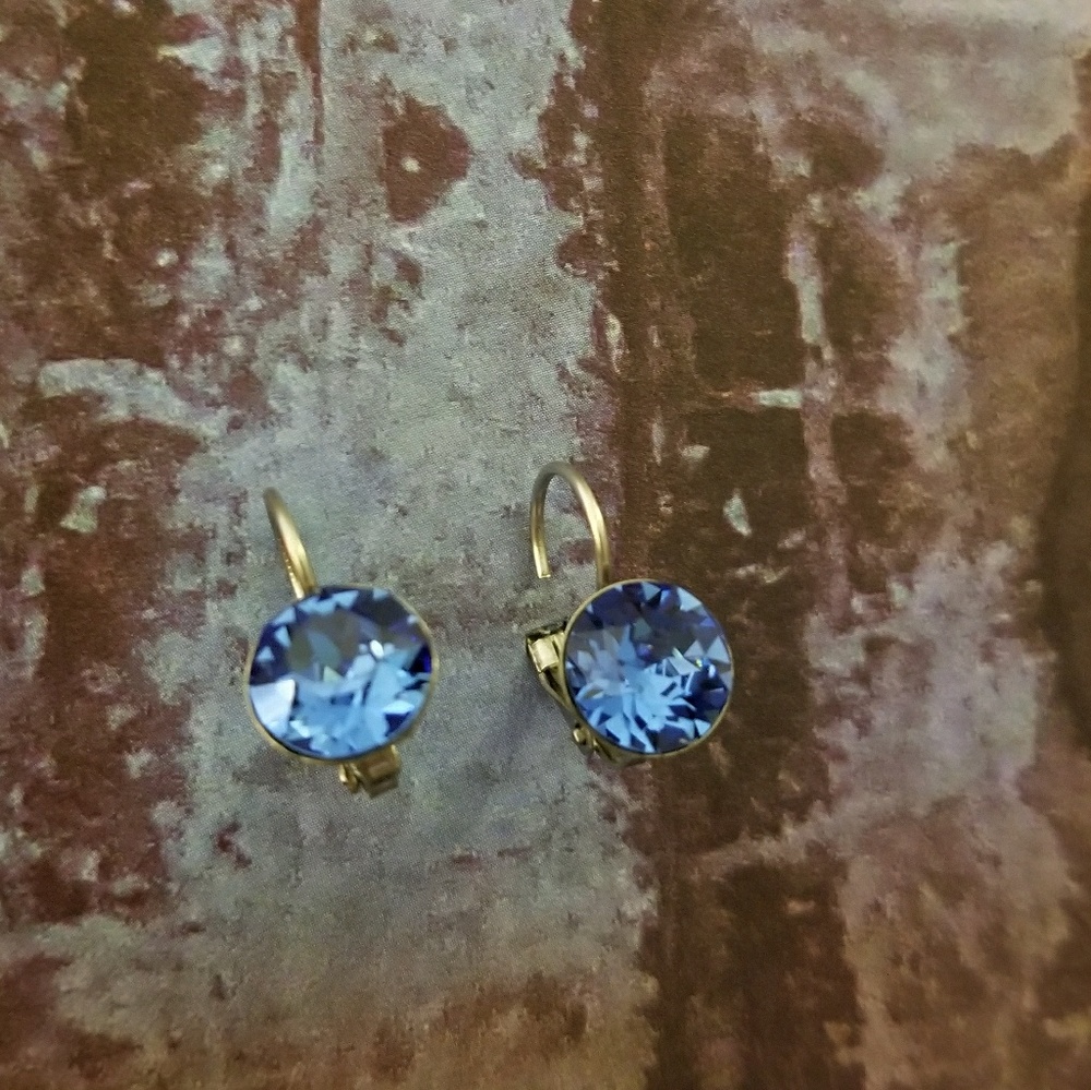 BOHO-NEW-SWAROVSKI CRYSTAL element EARRINGS